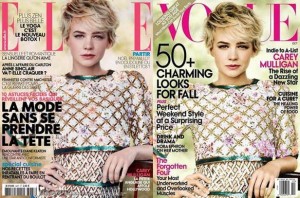 На обложках Elle и Vogue одинаковые фотографии Кэри Маллиган