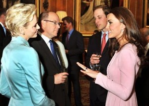 Кейт Миддлтон встретилась с принцессой Шарлин