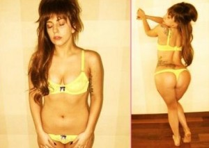 Леди Гага не скрывает своих проблем с весом