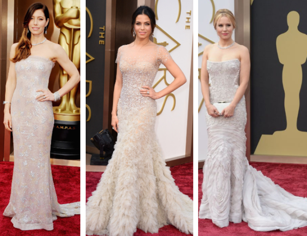 Нюдовое великолепие: наряды на церемонии Оскар-2014