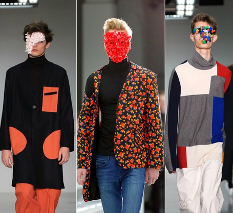 Модная одежда для мужчин на креативных показах в Лондоне