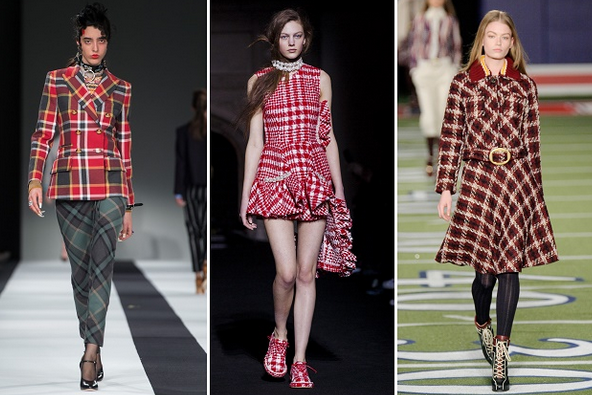 Модные тренды осень-зима 2015-2016: клетка и брюки-кюлоты