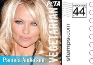 Памела Андерсон представила в Голливуде марки с известными вегетарианцами