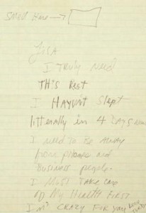 Жена Майкла Джексона передумала продавать его письмо