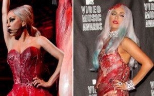 Платье из мяса Леди Гага не поможет выступлению в Индонезии