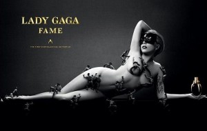 Голая Леди Гага представила духи Fame