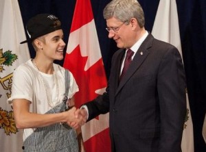 Бибера раскритиковали за неуважение к канадскому правительству