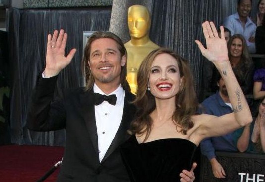 Анджелина Джоли с мужем