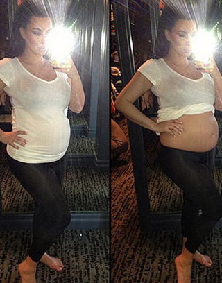 Ким Кардашян снова беременна
